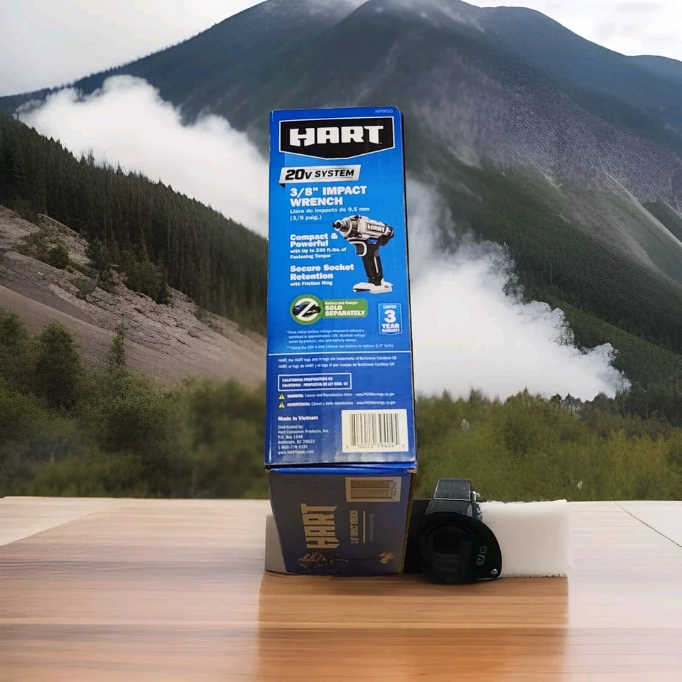 HART 20-Volt Cordless 3/8-inch Impact Wrench (Tool Only) New !!! - Image 3 of 4