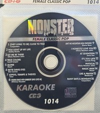 1014 MONSTER HITS KARAOKE CDG