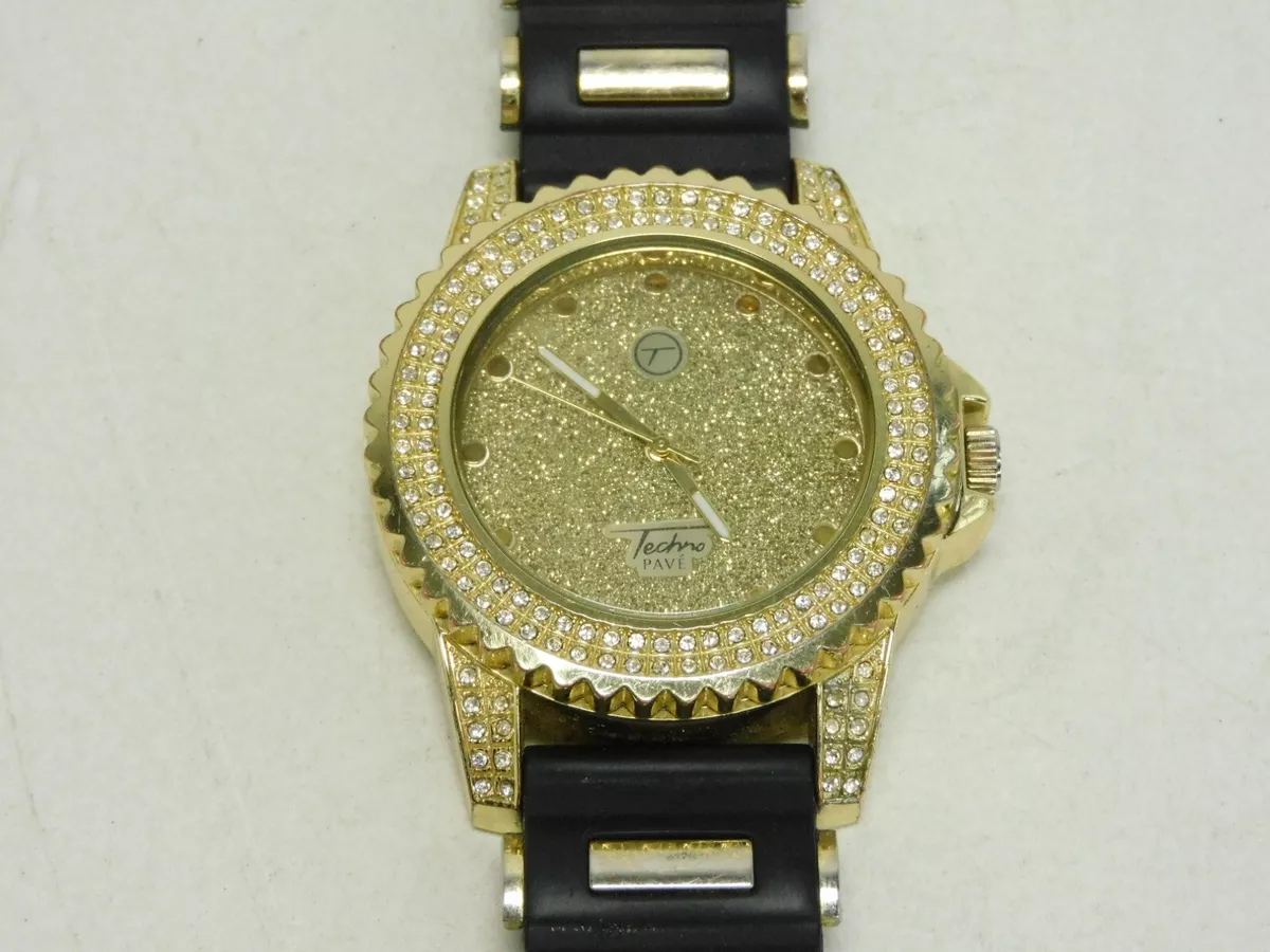Techno pave watches wholesale sale
