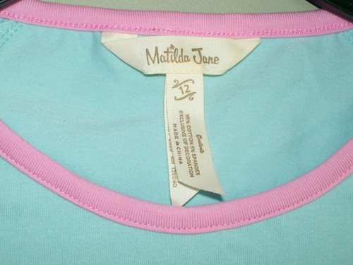 Girls Matilda Jane Dream Chasers Love You So So Tee Size 12 NEW - Picture 6 of 6