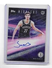 2025-26 Topps Midnight Horizon Signatures RC Ben Saraf Winter Solstice /35