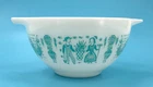 Vintage Pyrex Butterprint Blue/White Cinderella Bowl 441 Vintage 1950's 1 1/2 Pt