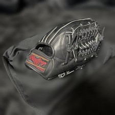 Rawlings Hardball Glove Black For right handed throwers Baseball From Japan