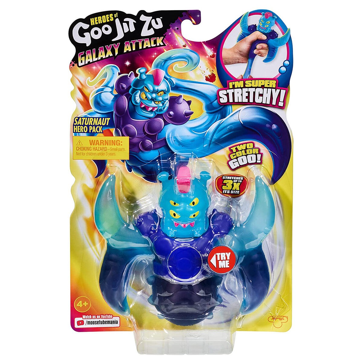 goo jit zu galaxy attack セット Heroes of Goo Jit Zu: Galaxy Attack Stretchy Action Figures