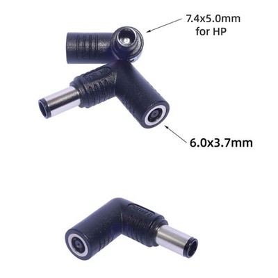 1pc Universal DC6.0x3.7mm Power Plugs Adapter Power Converter 7.4x5.0