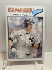 2026 Topps Heritage - Ben Rice #189 New York Yankees - 1d