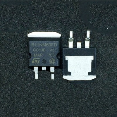 5Pcs STB11NM60T4 TO-263 B11NM60 N-channel Power Mosfet Kd #bv
