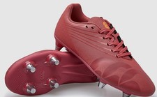Image of Kids Canterbury Rugby Boots Size 3 Junior Speed Purple and Orange