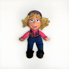 Vintage 1994 Fisher-Price PBS Puzzle Place Plush Blond Girl Doll Jody Silver