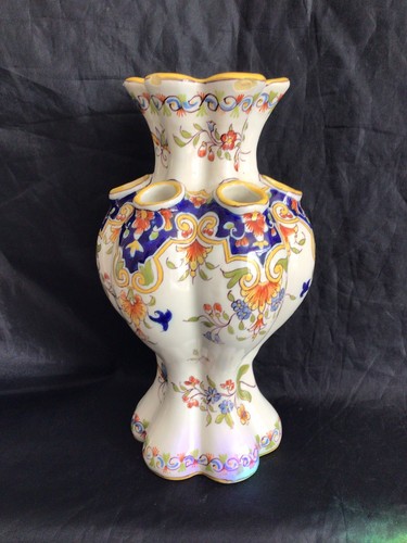 Fourmaintraux Freres Tulipiere Vase Pattern 1064 late 19th c. - Picture 4 of 11
