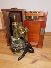 Microscope ancien en Laiton Swift and son London Londres