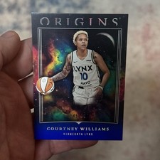 2024 Origins WNBA Courtney Williams #61 BLUE /75