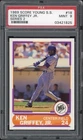 1989 Score Young Superstar Ken Griffey Jr. Rookie RC Series 2 #18 PSA 9 Mint HOF