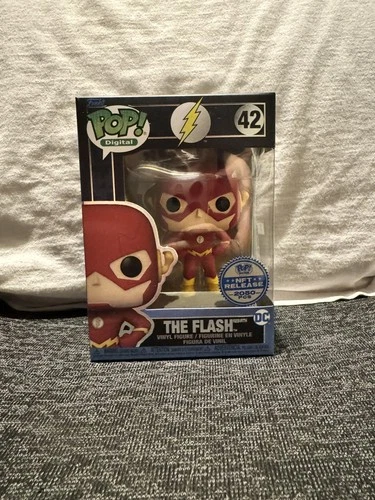 Funko Pop! Digital DC - #42 The Flash Legendary LE 2050 Vinyl Figure 🔥