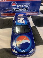1999 Jeff Gordon Gold Autographed 24 Pepsi Chevrolet Monte Carlo 1/24
