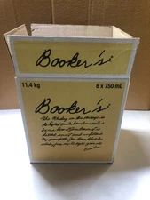 BOOKER"s   Empty Case  for Wooden Box  6   x  750  ml  Section  (M1718)