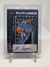 2024 Leaf Futures JEWEL SPEAR Silver Auto /149 Volunteers WNBA Prospect
