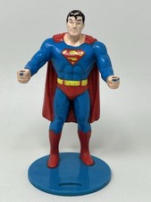 De colección 1988 Burger King Superman 4.25" Estatuilla Portavasos PVC Topper Usado Usado Usado