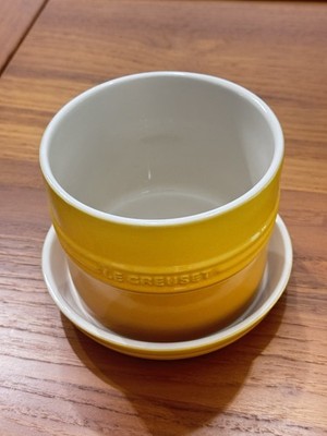 Le Creuset Herb Planter w/ Tray NECTAR YELLOW - Discontinued Color 4 