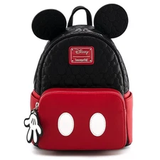 Disney Mickey Mouse Quilted Cosplay Mini Backpack