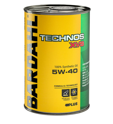 1 LITRE ENGINE OIL BARDAHL AUTO 5W40 TECHNOS XVS mSAPS POLAR PLUS 1L