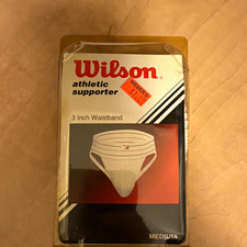 Vintage Wilson Athletic Supporter Jockstrap Medium NOS Sealed Made USA 3  Waistb