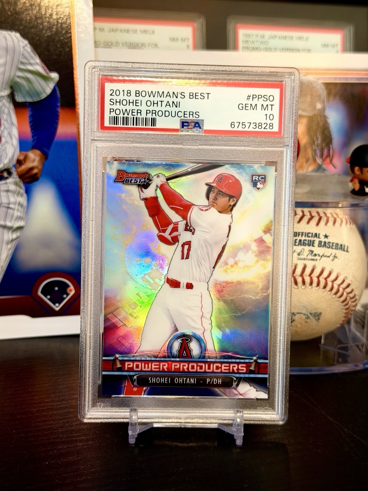 ⭐️ SHOHEI OHTANI 2018 BOWMAN’S BEST POWER PRODUCERS #PPSO PSA 10 GEM MINT ROOKIE