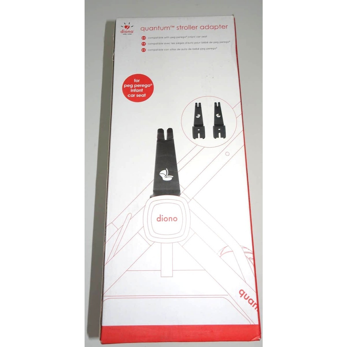 Diono Quantum Stroller Adapter For Graco Chicco Infant Car Seats