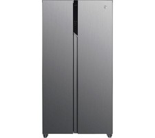 Image of Hoover HHSBS0-6174XK-1 American Fridge Freezer Stainless Steel