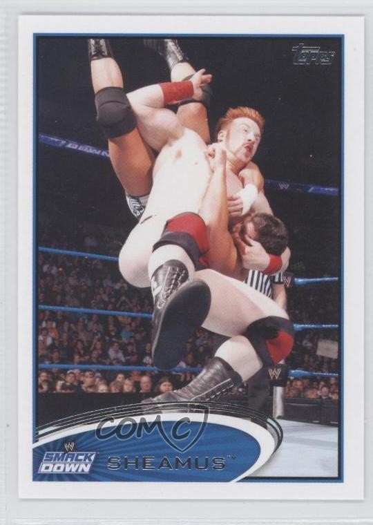 2012 Topps WWE Sheamus #4 d7j
