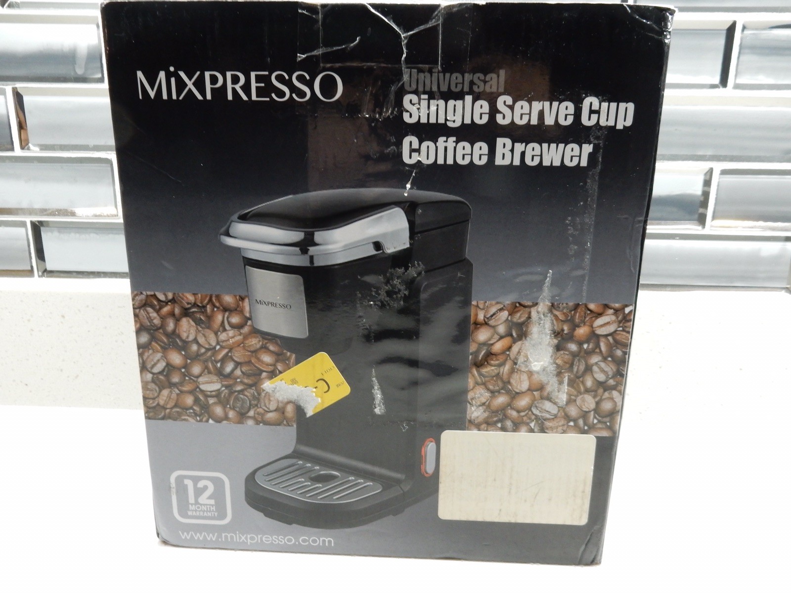 Mixpresso Universal Single Serve Cup Coffee Brewer 