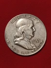 1957-D Silver Franklin Half Dollar