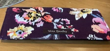 Vera Bradley Floral Purple Checkbook Cover