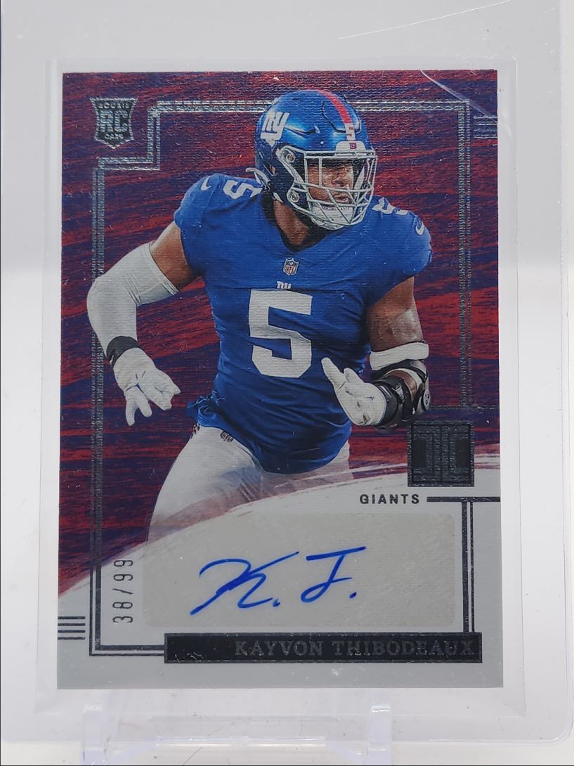 Kayvon Thibodeaux Panini Impeccable #144 Autograph