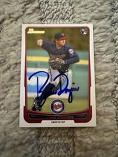Brian Dozier Minnesota Twins Signed 2012 Bowman (RC) Rookie Card #39