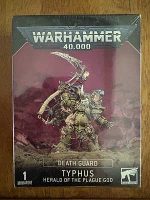 Warhammer 40K Death Guard Typhus Herald Of The Plague God NEW SEALED