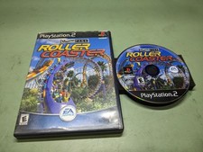 Theme Park Roller Coaster Sony PlayStation 2 Disk and Case