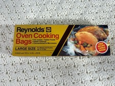Vintage Reynolds Oven Cooking Bags Large Box ...