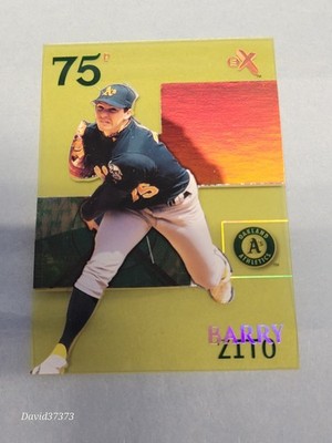 2003 E-X Essential Credentials Future #50 Barry Zito ( Read Missing /53 )