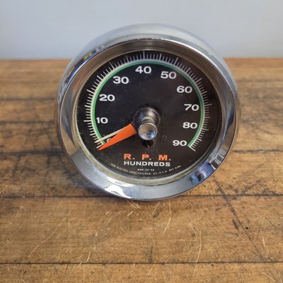 Vintage Sun SST-90 9,000 RPM Tachometer 60's Muscle Car Tach Hot Rod REAL DEAL!