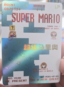 Family Computer Trading Cards Super Mario Bros Lot