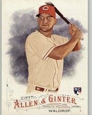 2016 Topps Allen & Ginter Kyle Waldrop Rookie #5 RC Cincinnati Reds