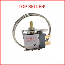 Luomorgo Refrigerator Temp Control Freezer Temperature Control Thermostat 2 Pin