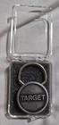 Vintage TARGET Metal Keychain Key Ring Fob | Brand New, Never Used — photo 2