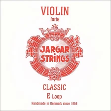 Jargar Violin E String - chromesteel: Thick/forte, loop end