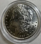1889 P Morgan Silver Dollar BU - Shipped In Plastic Holder- 90% Silver