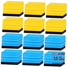 100 Pcs Squeegee for Vinyl Decal Tools 4 Inch Felt Edge Squeegee for Car