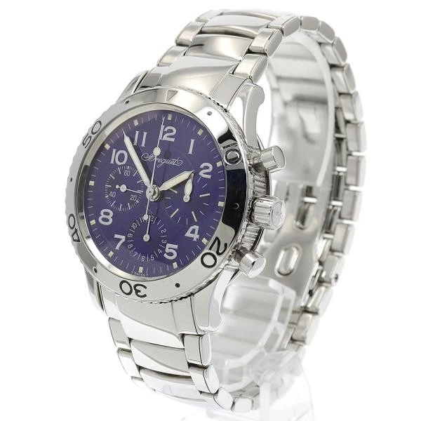 Breguet — Breguet Aeronaval Type XX 3807ST/J2/SW9 39mm SS Blue Dial Automatic Watch #C1603