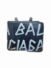 Balenciaga Grafitti Bifold Men  s Wallet