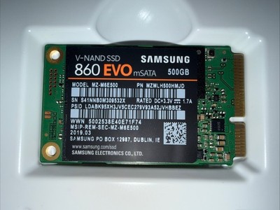 Samsung 860 EVO V-NAND SSD mSATA MZ-M6E250BW MZ-M6E250 Drive 500 gb Open Box